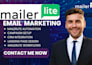 setup mailerlite campaign management mailerlite landing page CRM integration